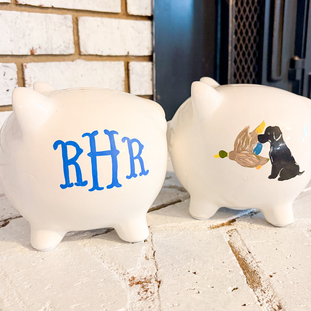 Hand Painted Piggy Banks