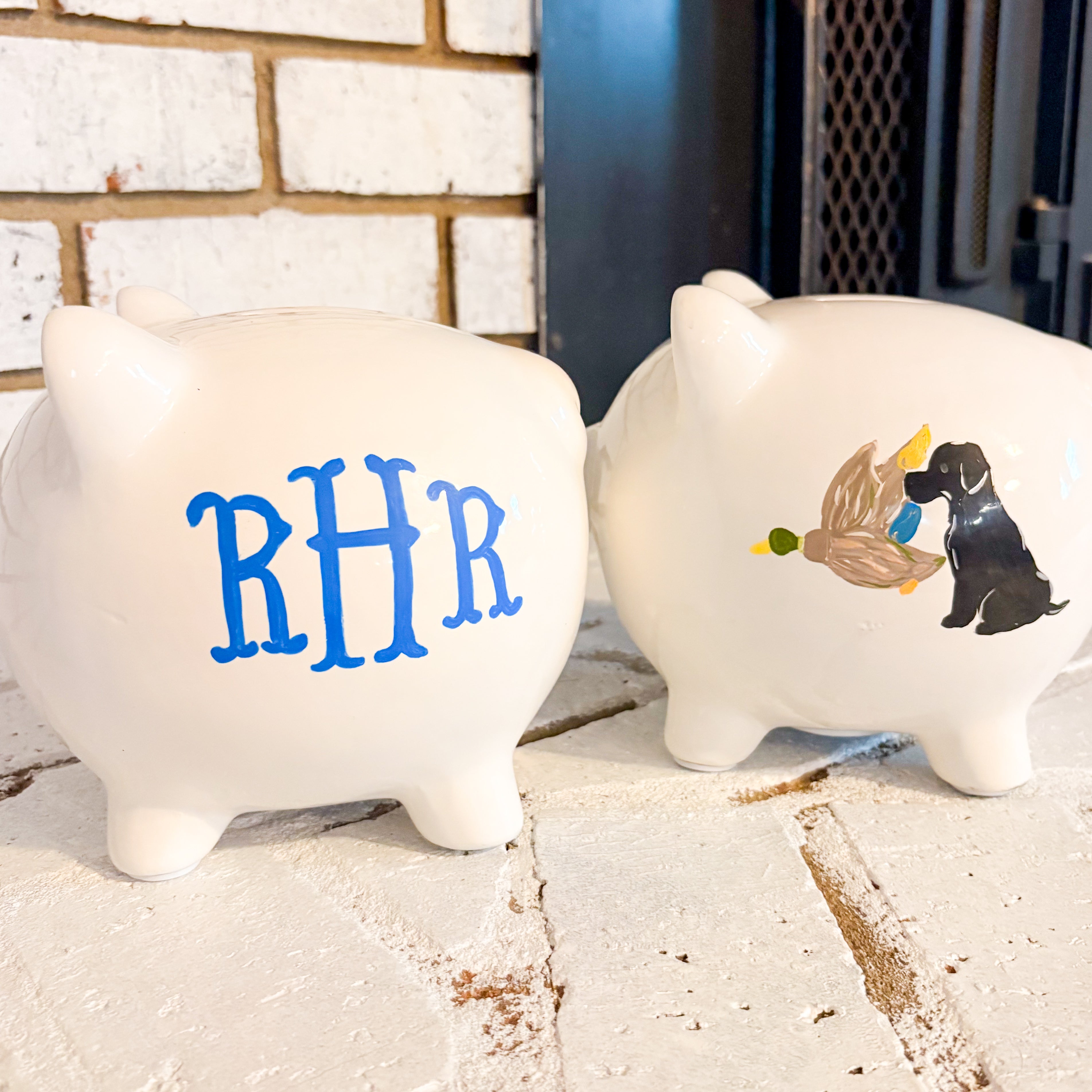 Hand Painted Piggy Banks