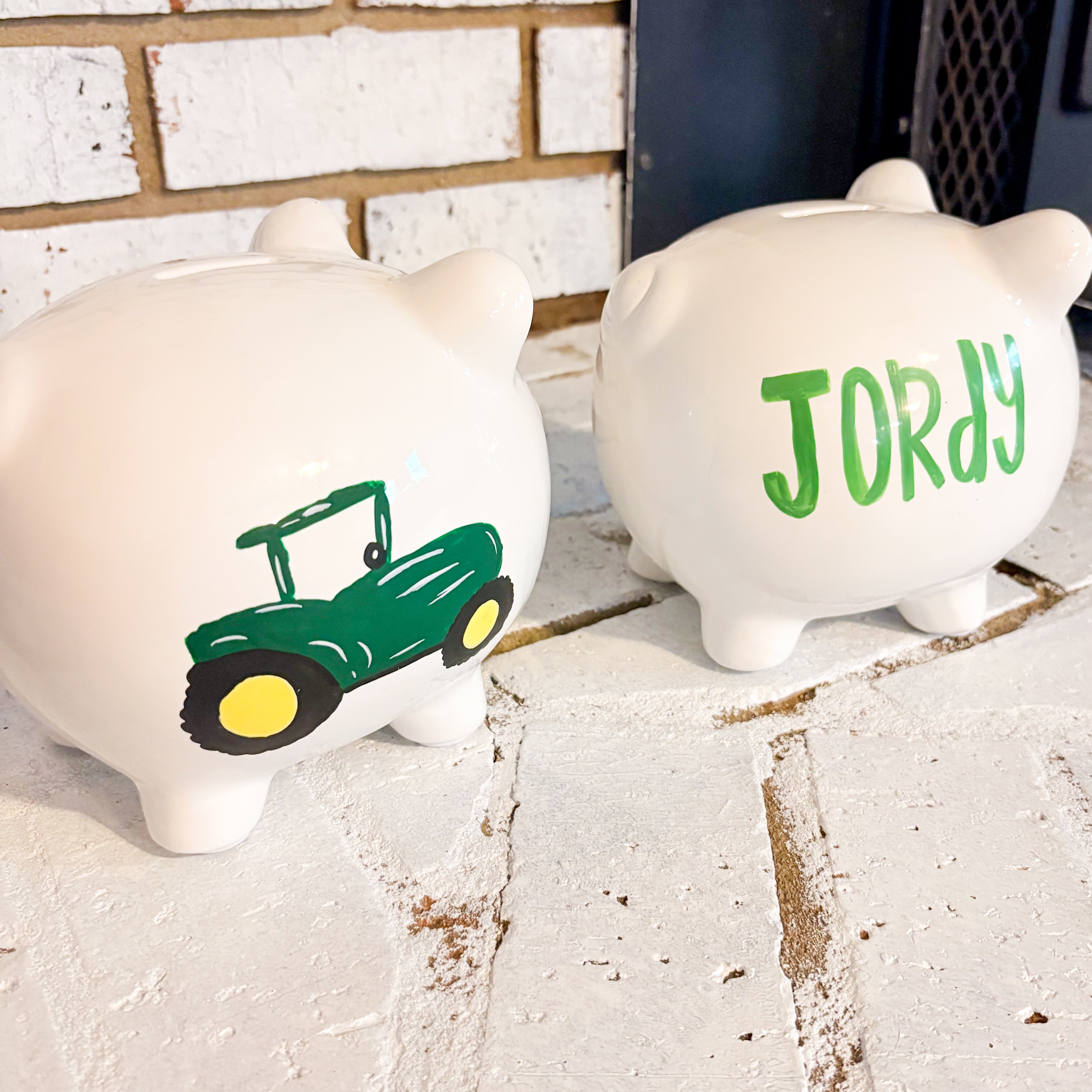 Hand Painted Piggy Banks