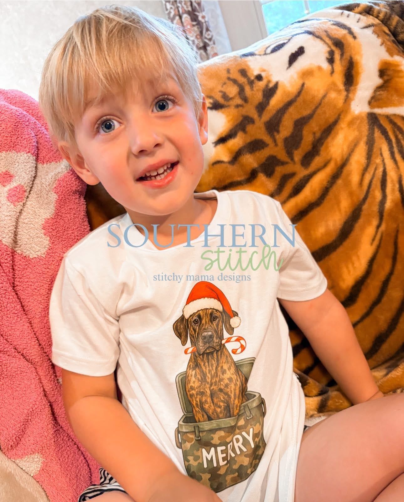 CUSTOM PUP MERRY TEE