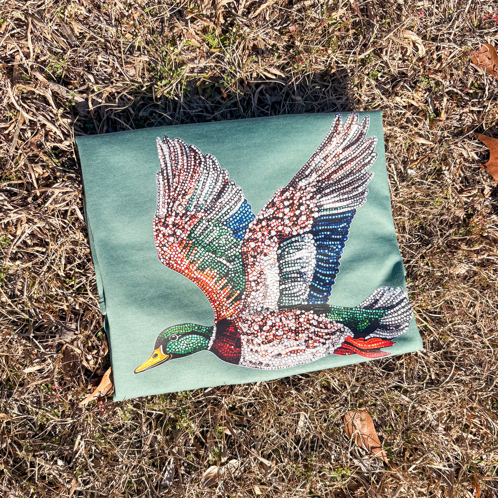 Sequin Mallard Duck